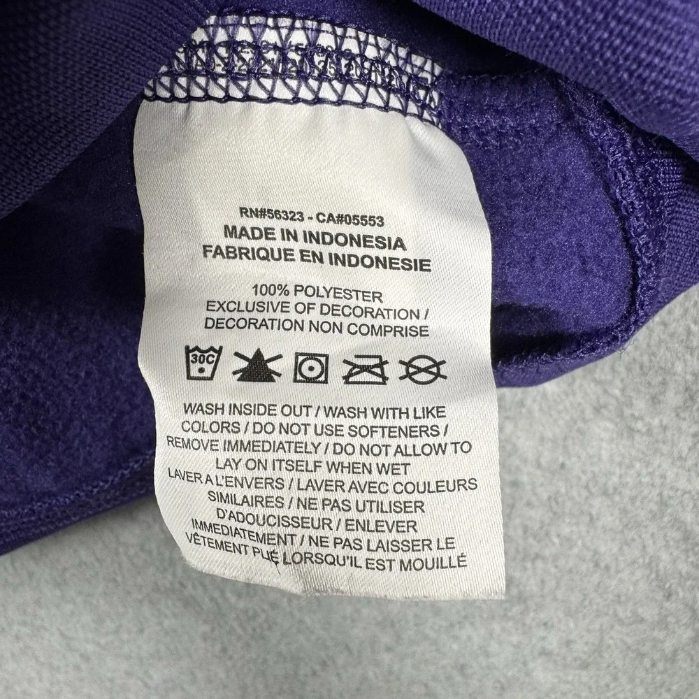 Nike Utah Jazz Therma-FIT Hoodie Men's XL Purple NBA Basketball Pullover Swoosh